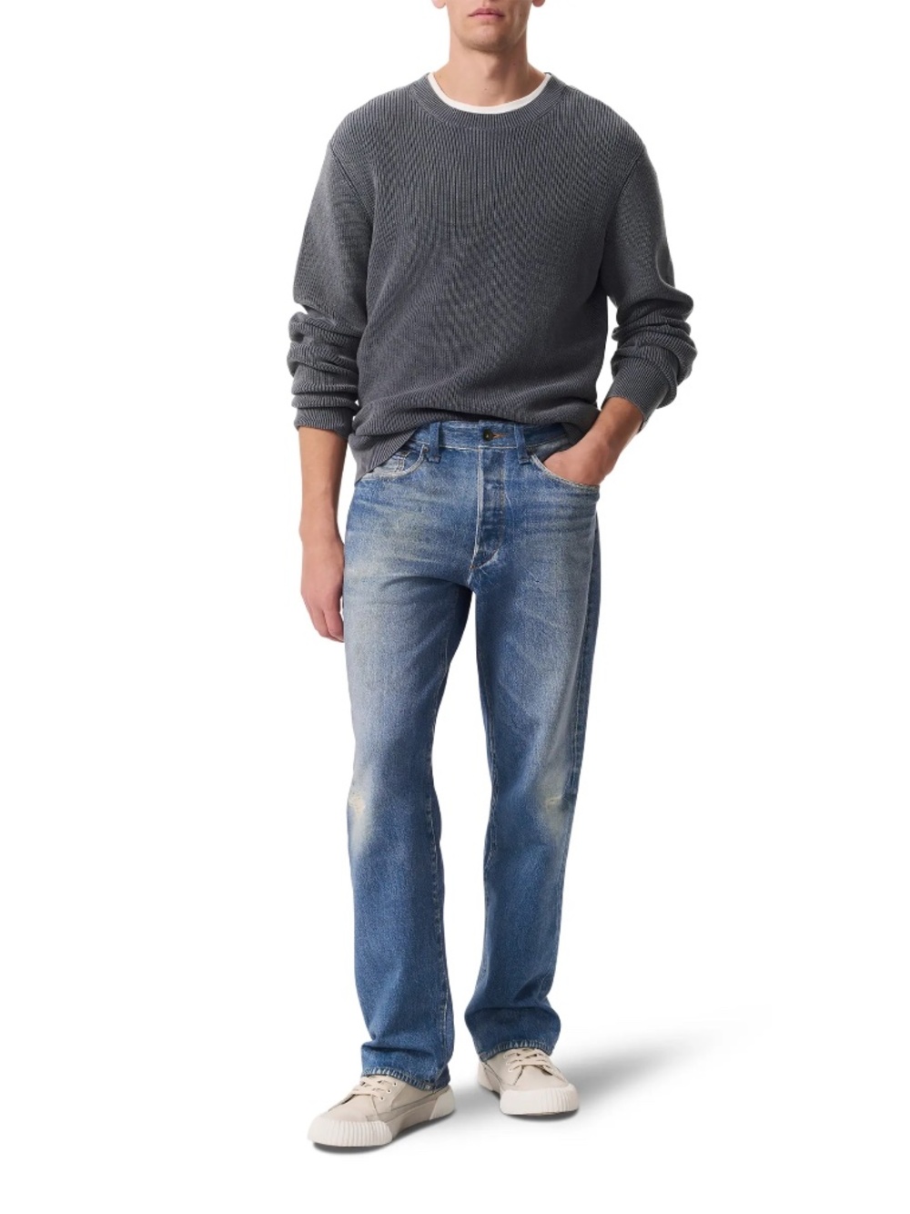 NWT rag & bone Miramar Fit 4 Sweatpant Jeans Dover Sz 34
